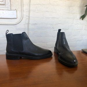 TOPSHOP Ankle Leather Chelsea Boots